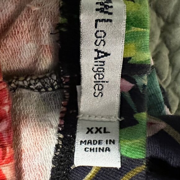 Johnny Was Uptown Legging Floral Print w/Contrast Ankle XXL - Picture 7 of 8